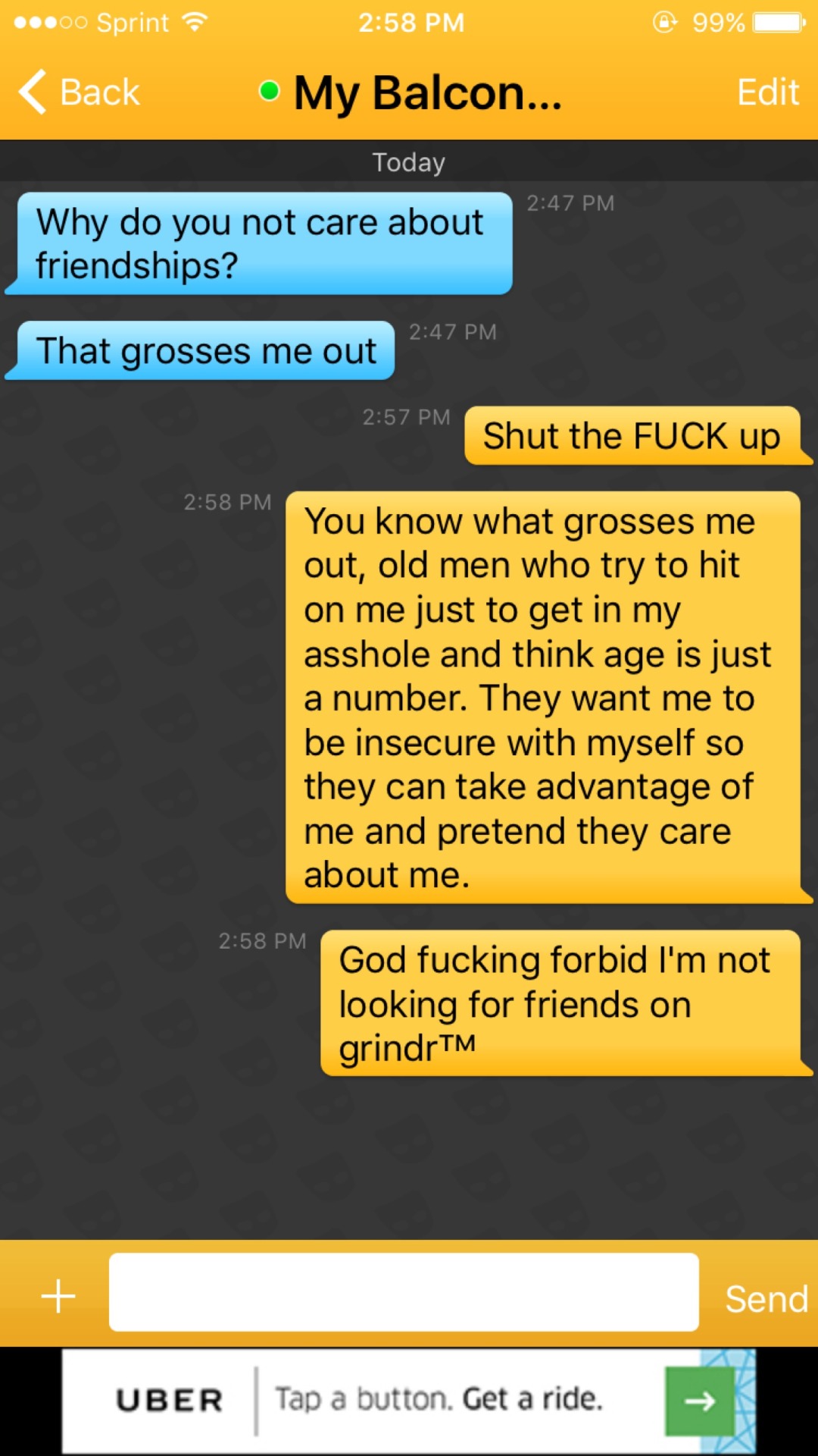 spicyaesthetic:  I’m not in a good mood today :)