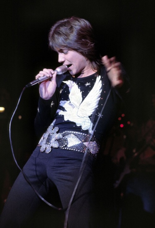 david cassidy performing in london, 1972