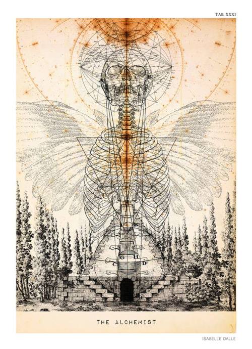 actegratuit:Isabelle DalleTab. XXXI - “The Alchemist” , tarot card