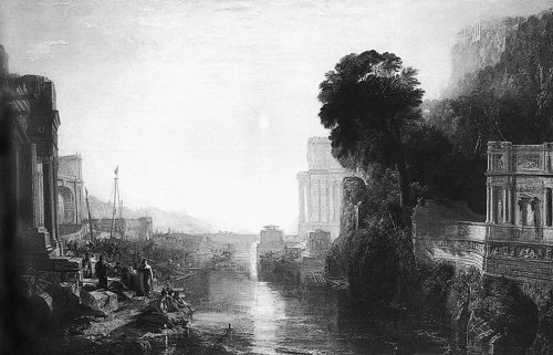 James Mallord William Turner, Dido building Carthage, or The Rise of the Carthaginian Empire, 1815