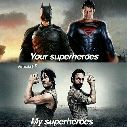 brendavelezmx:  Mis superhéroes ✊✊✊