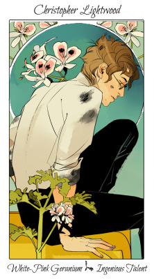 cassandrajp:  cassandraclare:The four friends of The Last Hours — Christopher, James, Matthew and Thomas. Rendered with floriography flowers by Cassandra Jean. (Oh no, have had a sudden Boys over Flowers headspace.)  Boys boys boys boys!