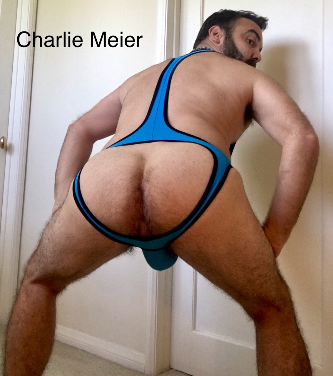 charliemeierexposed:  Sexy new singlet.  All pics public domain. Email: sexyhairycharlie@yahoo.com Whatsapp: