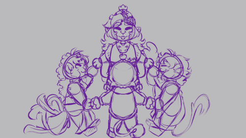 More Of Attacks From Artfight! People Going From Top, Left To Right