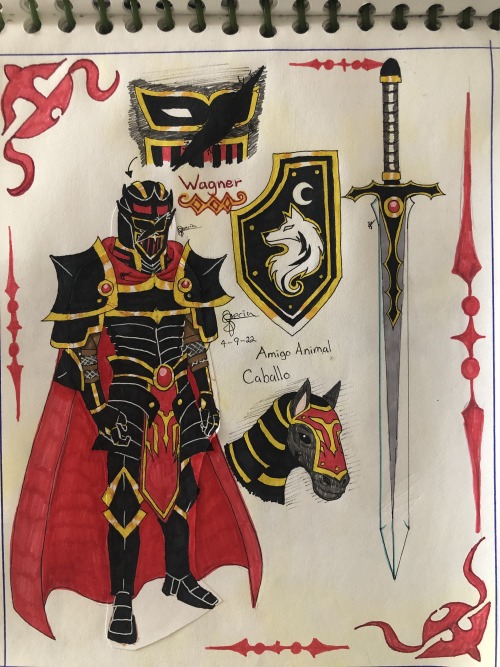 Aztec The Eagle Warrior ---> Name: ATILIO, The Wolf Knight ---> WAGNER