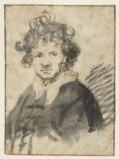 Self-Portrait, by Rembrandt Harmenszoon van Rijn, Rijksmuseum, Amsterdam.