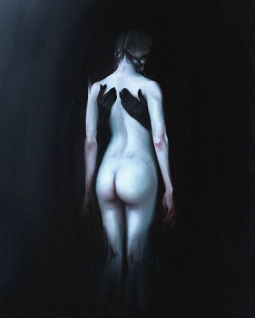 slobbering:The Embrace by  Maéna Paillet