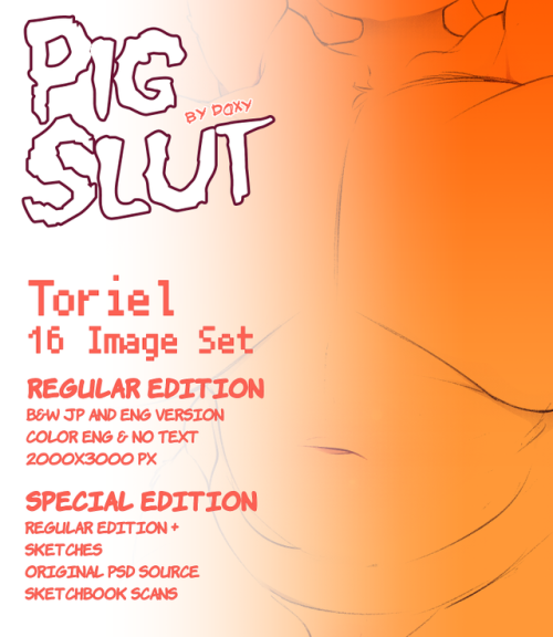 Porn 16 images of Toriel. Light dialogue.Support photos