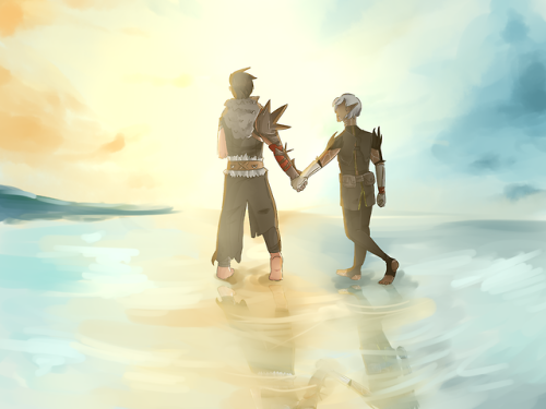 the-tevinter-biscuit:  “If there is a future to be had, I will gladly walk into it with you by