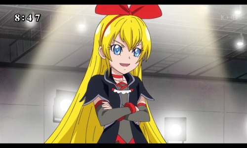everythings-again:  - DokiDoki! Precure 15 Screens - 01à07 - Regina-chan enfin au devant :p