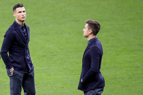 Paulo Dybala Flirting With Cristiano Ronaldo. 