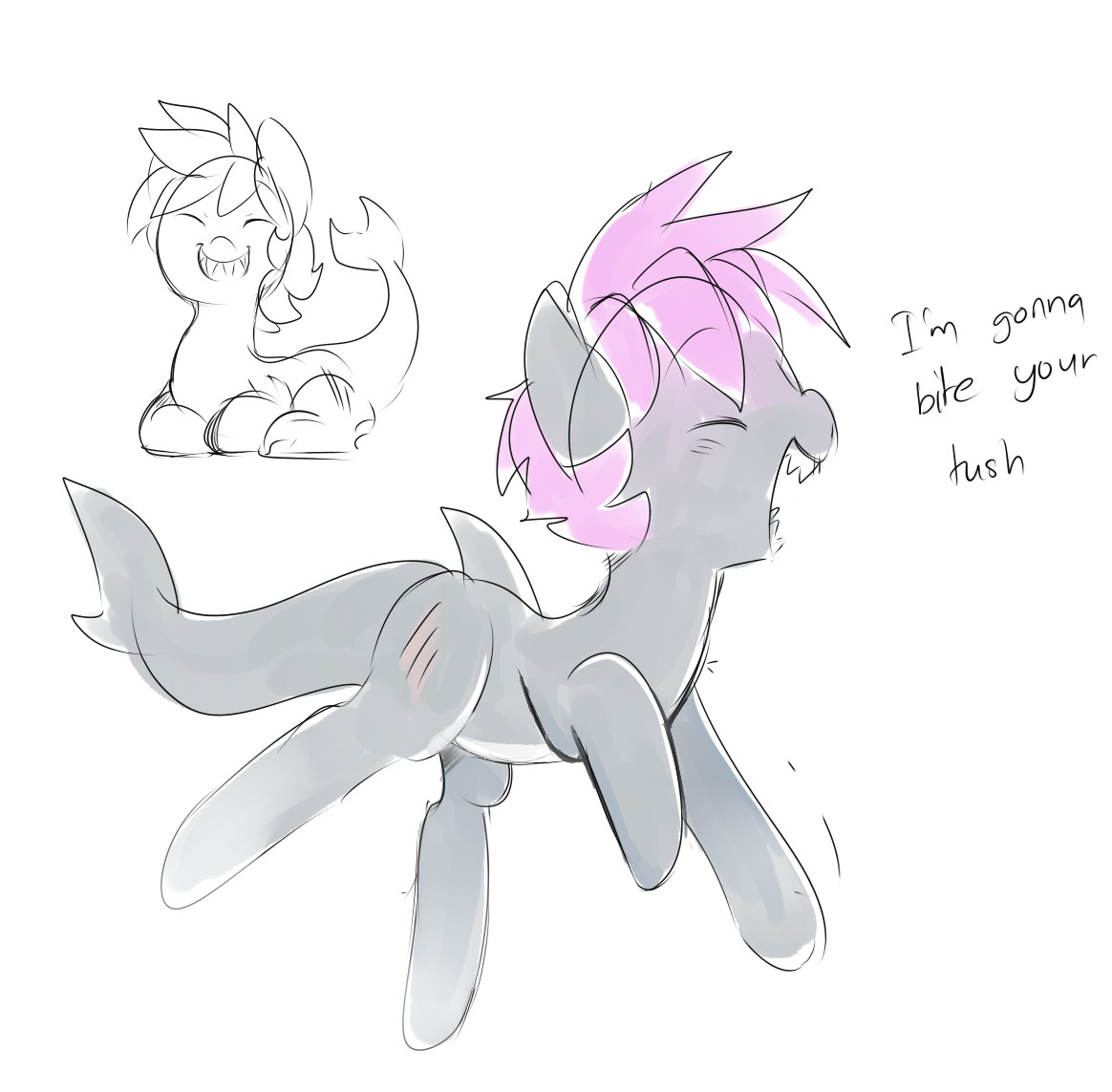 bleedshark:  sketchit26:  bleedshark goes nibbling  [shark noises in the distance]
