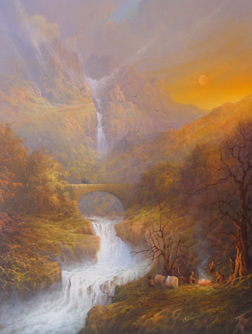 elvenforestworld: The Tolkien Inspired Art of Joe Gilronan