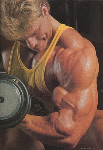 musclefetish:Matt Mendenhall. One of the greats from the ‘80s. To this day, when bodybuil