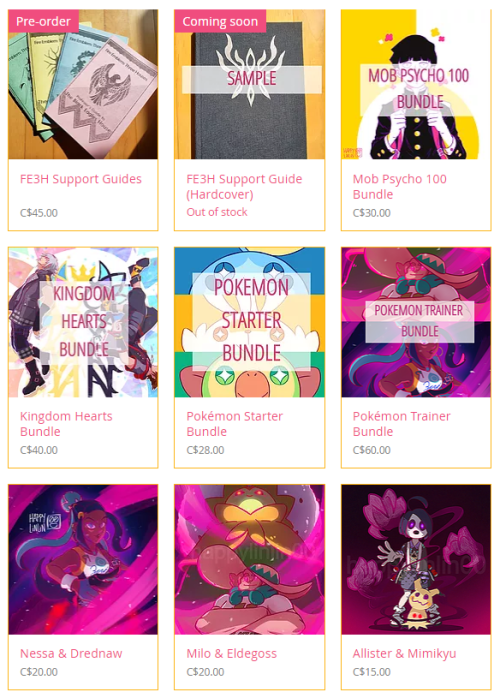 happylinlin00:ONLINE STORE GRAND OPENING!!I’m selling everything that I’ve been selling at conventio