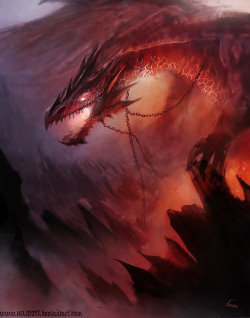 awesomedigitalart:  Dragon Sketch by ~HELMUTTT