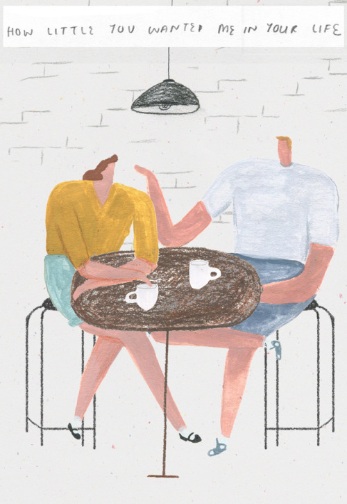 sadgirldiary1:Have you ever met up with an ex?Illustration by Natalie AdkinsShop / Website / Instagr