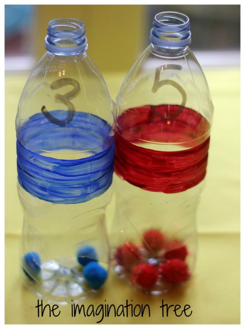 “Sort and Count Maths Bottles”
