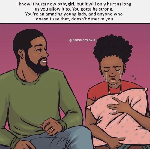 kzaketchum:  killchery:  gurldathurr:  jmoneyboi91:  chrissongzzz:  We all are in Love with this ✊🏿   I love her artwork and it’s so relatable.  Yes! ❤️❤️  KJP💜  That last one is important