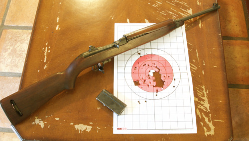 yeoldegunporn:  Handguns, and an M1 carbine at the range. 