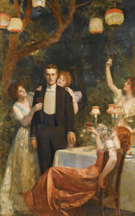 The Garden Party by John Maler Collier.