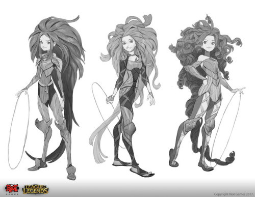 My contribution to the development of Zoe, a champion for League of Legends. Thanks a lot to my wond