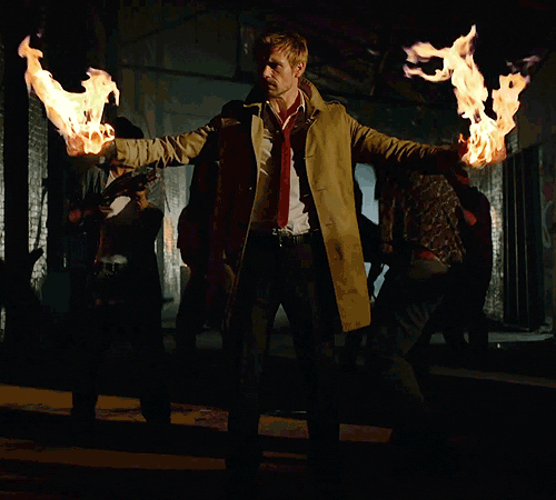 occultistconstantine-blog:  “I’m the one who steps from the shadows, all trenchcoat