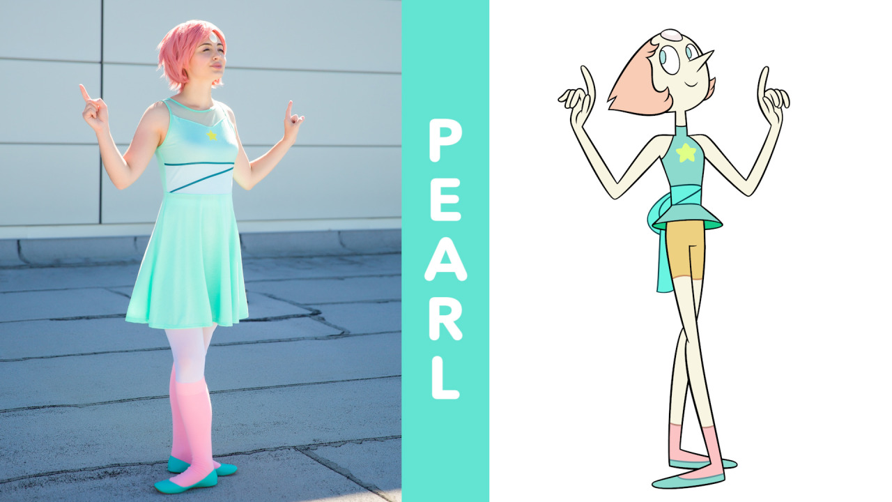 Costume universe pearl steven YOUNG PEARL
