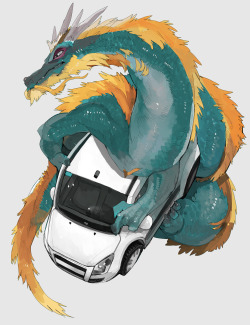 Dragons Having Sex With Cars