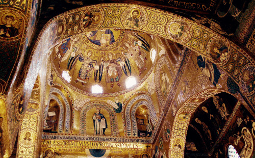 henriplantagenet: Cappella Palatina, Palermo The Palatine Chapel, is the royal chapel of the Norman 