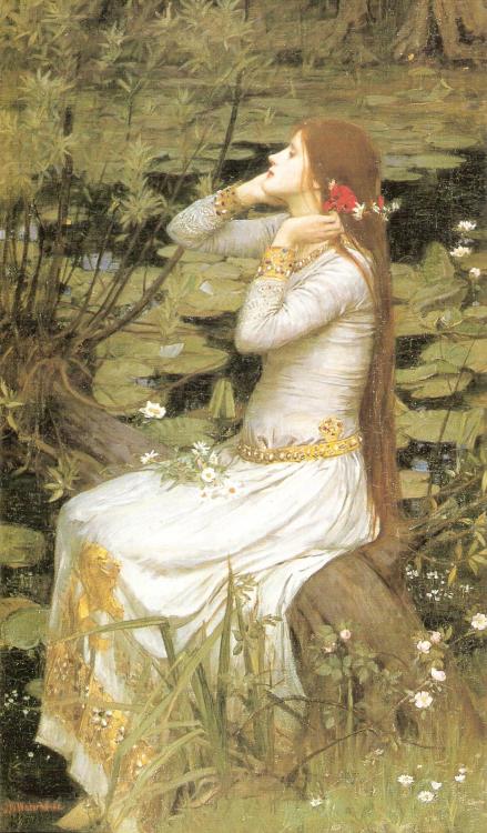 artist-waterhouse: Ophelia, 1894, John William Waterhouse Medium: oil,canvas