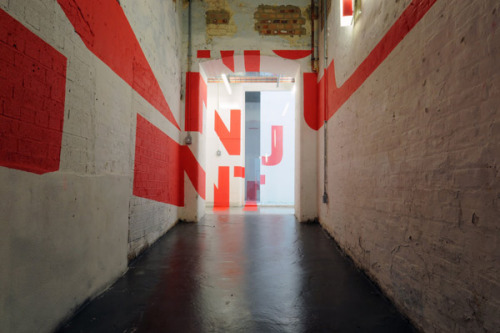 atavus:  Joseph Egan - Anamorphic Typography, 2010