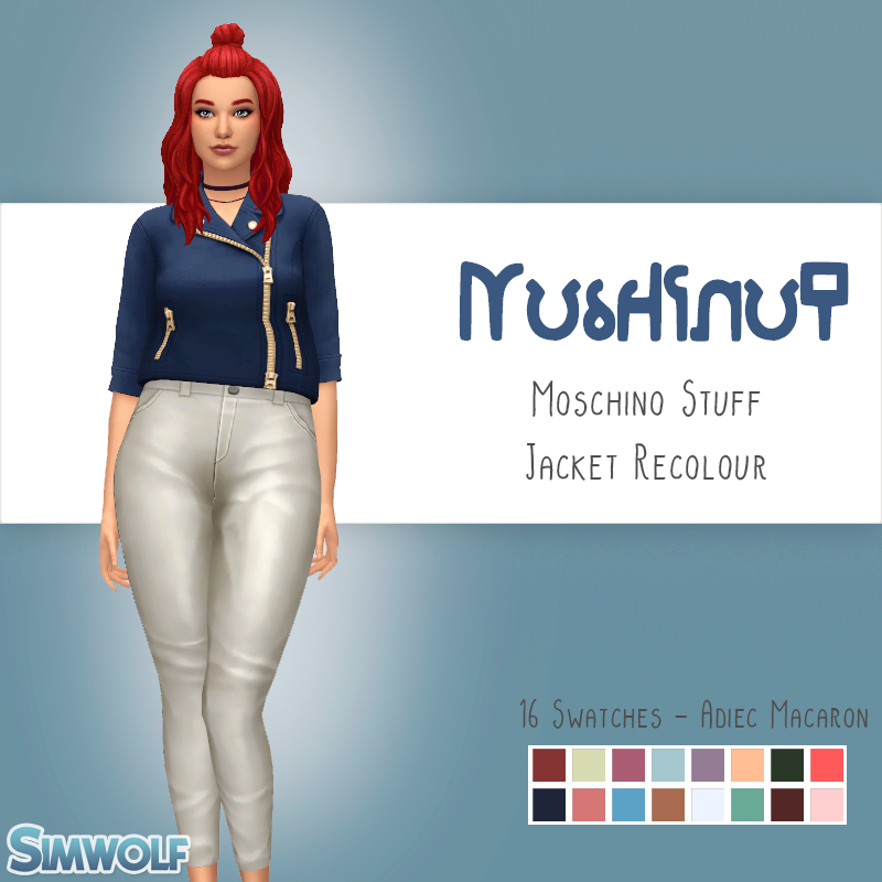 Maxis Match CC World — Moschino Shirt Overrides