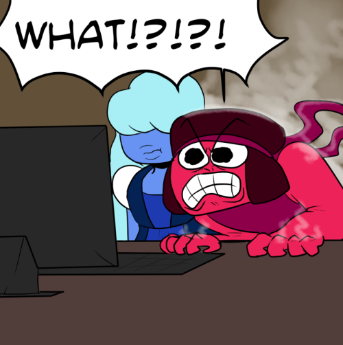 peridotspacegem:  (( Alien crop circles just get more and more cryptic, don’t they? Remember when I said I’d keep this blog as canon as possible? That didn’t last very long. No regrets.))ask-sapphireruby    ROFL XD