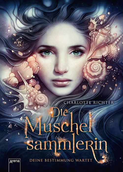 Some extra features for Die Muschelsammlerin cover. Here’s the illustration plus title (g