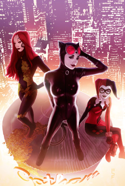 wscottforbes:“Gotham City Sirens”