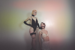 nakedava:  with my trainer xx photo by hypnoperv.tumblr.com