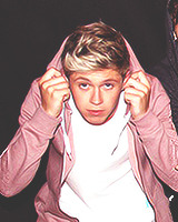 Porn Pics : niall and the pastel pink hoodie