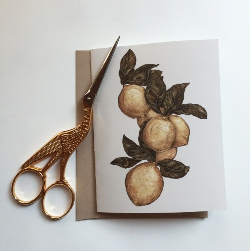 Added some lemons cards to my shop, and now all cards are available as packs of five! Get them here!