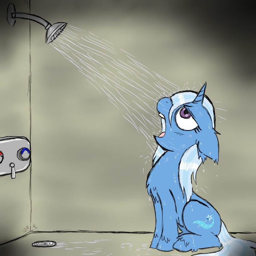 mylittleponygames:How to shower, according to Trixie Source: http://ift.tt/2skV8fq