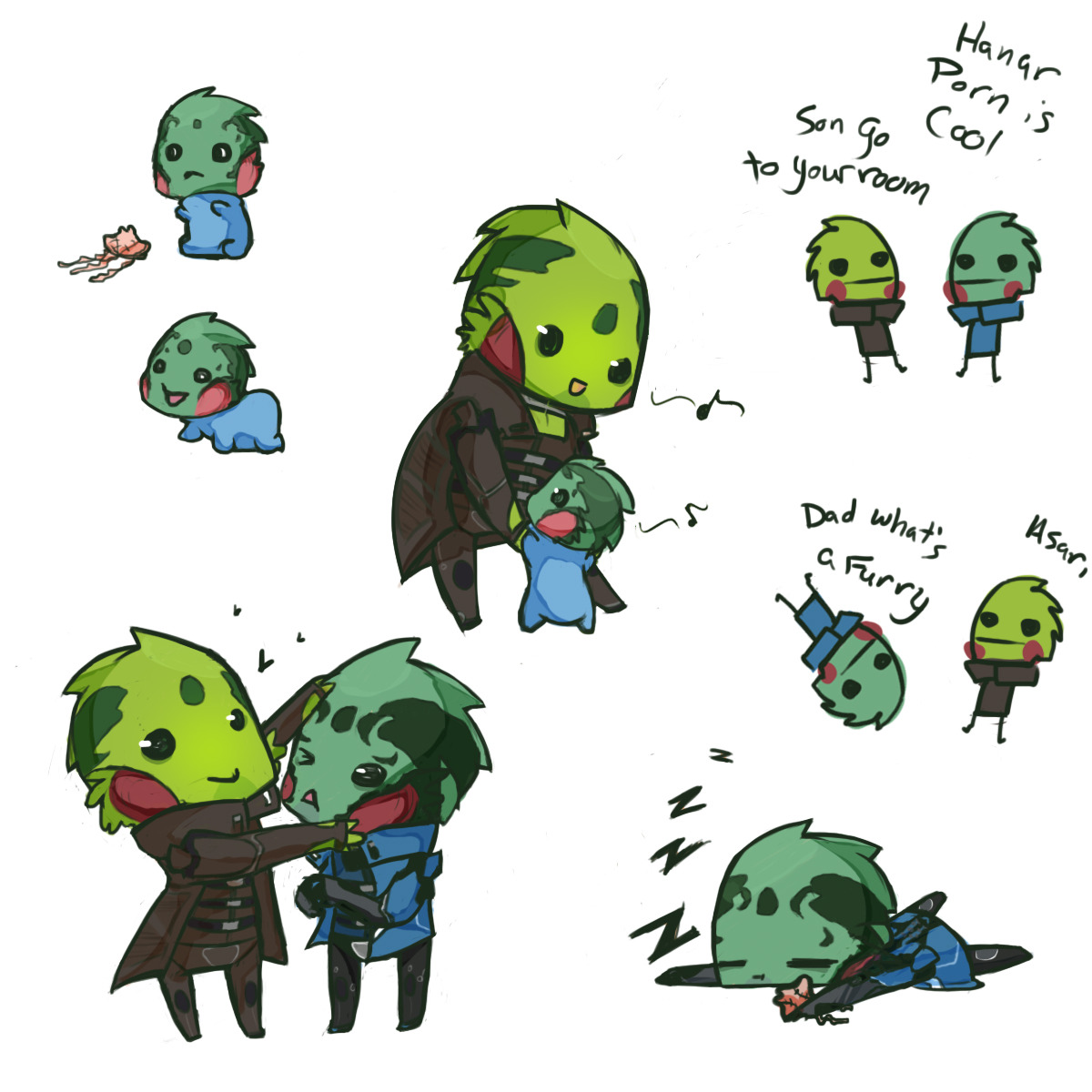 candivase:  Happy Father’s day to all the alien lizard daddies in your life I finally