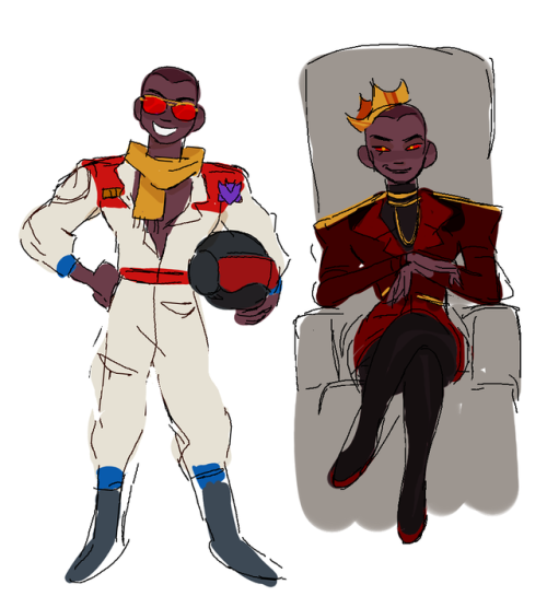 peachdeluxe:doodles of my starscream…. i wanted to draw him as a jet pilot lol