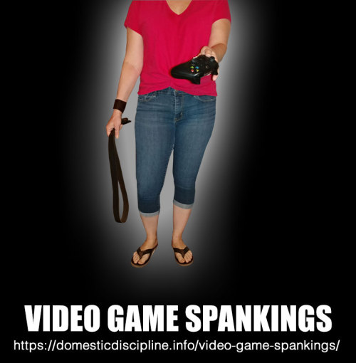 New blog post! domesticdiscipline.info/video-game-spankings/