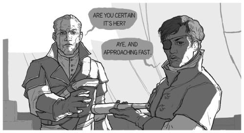 wehavekookies: Dishonored pirate AU no one asked for, but I did it anyway, You’re welcome. ¯\_(ツ)_/¯