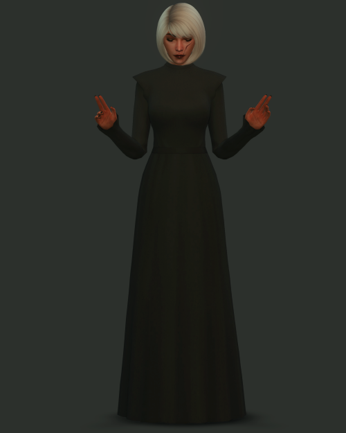 Dress - EstherNew mesh (EA-mesh edit)20 swatchesFemale onlyAdult onlyFor humans, vampires and aliens