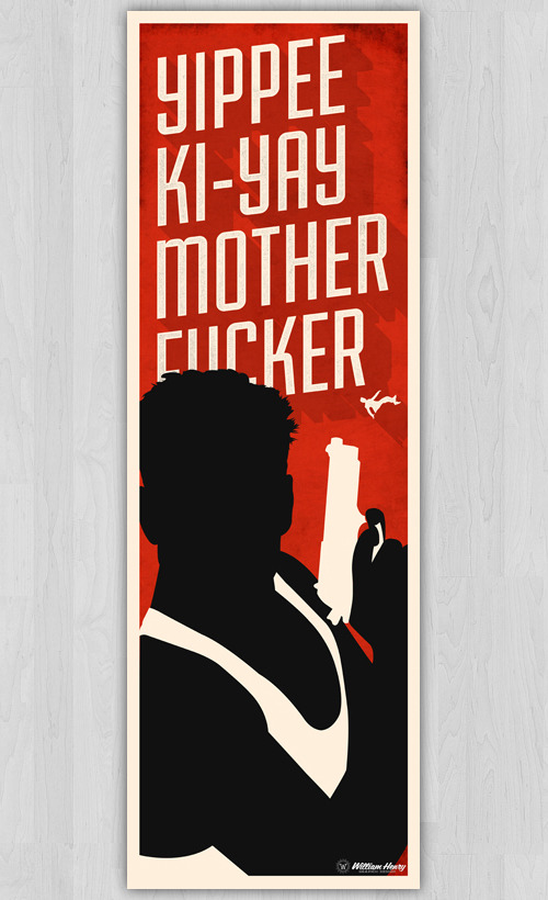 fuckyeahmovieposters:  Die Hard by William Henry