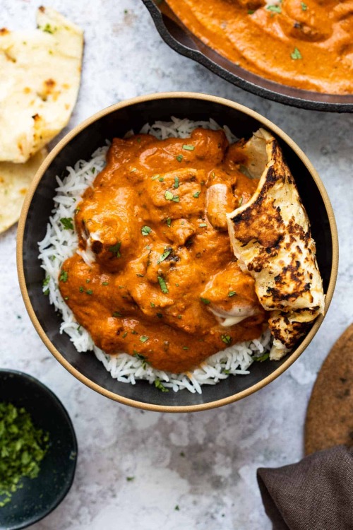 daily-deliciousness:Easy restaurant style butter chicken masala (murgh makhani)