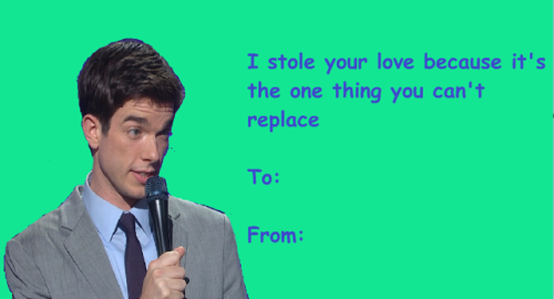 hottopicguy:Here’s some John Mulaney Valentines cause I couldn’t find any so I had to ma