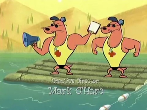 neeteryincorporated:  Me: *is about to go to sleep*Brain: hey remember those buff lifeguard otters from camp lazloMe: …Brain: …they were kinda hot weren’t they