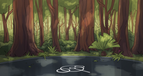 shelbycragg:  Recently I had the awesome challenge of creating some backgrounds for an animation for NEO-KOSMOS! (It’s a webcomic that I am the co-creator of!) I’m very happy with how the final product came out, so I figured I’d share some of the